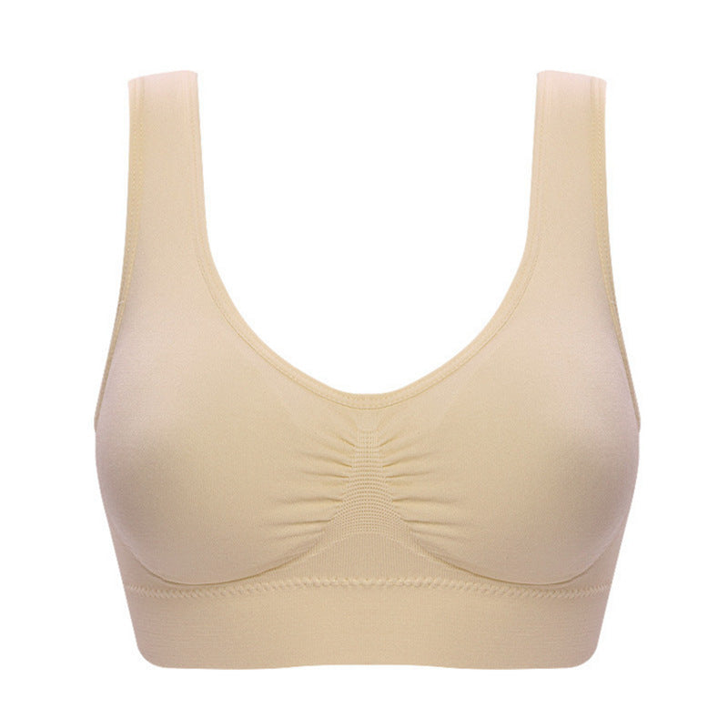 Plus Size Bras For Women Seamless Bra With Pads Big Size 5XL 6XL Bralette Push Up Brassiere Bra Vest