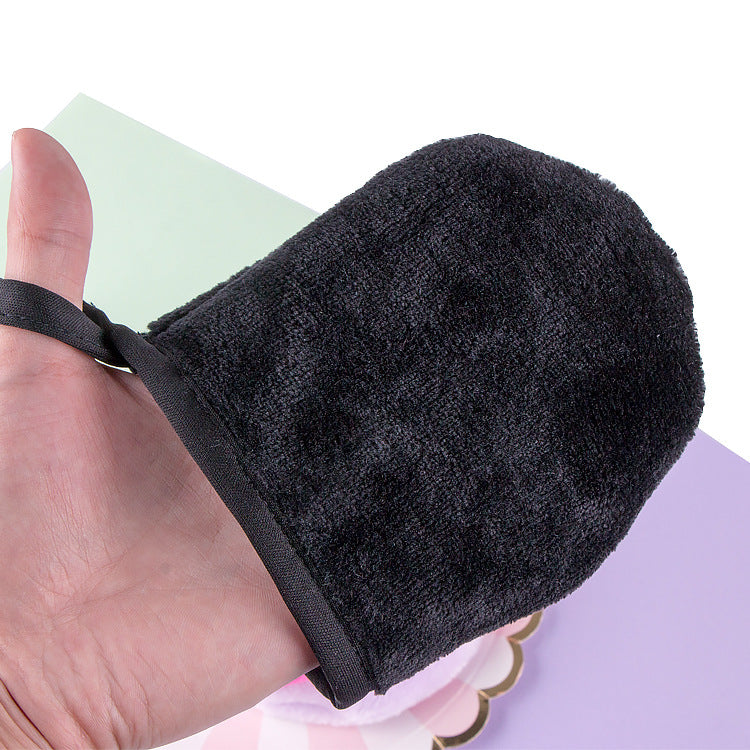 Lazy Clean Water Microfiber Makeup Remover Gloves