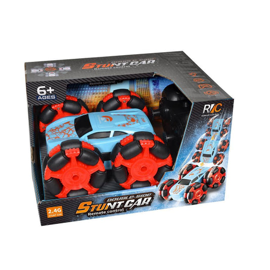 Double E-Side Stunt Car - Remote Control - 2.4GHz Stunt Car - Stunt Roll - 360 Degree - Lighting for