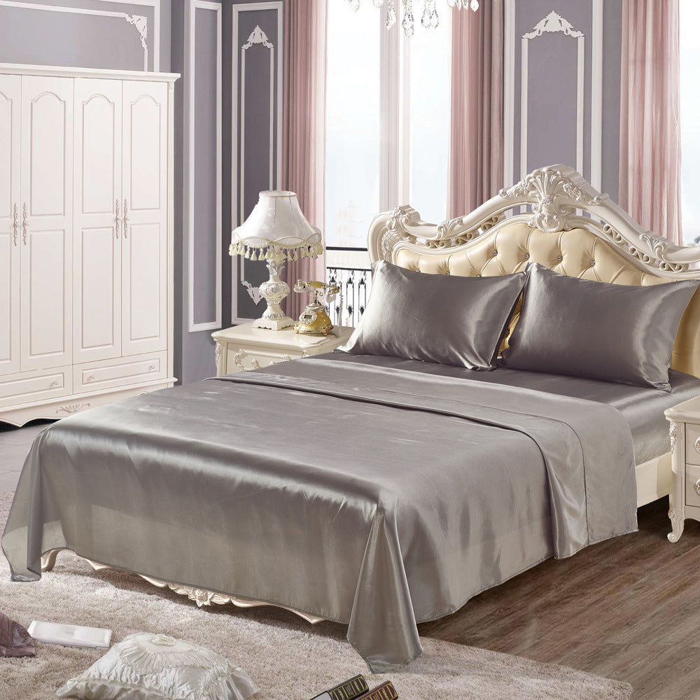 Imitation silk bedding