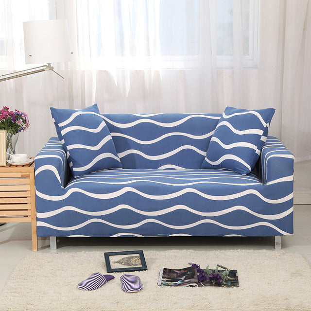 Elastic sofa cover