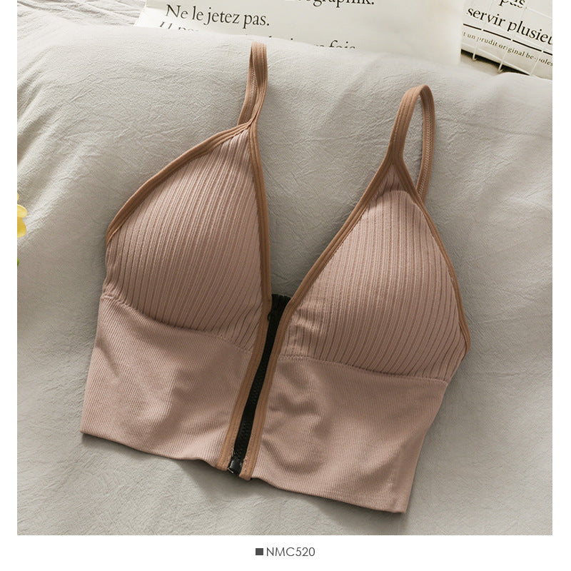 Beautiful Straps, Chest Pads, All-Match Bras Gathered