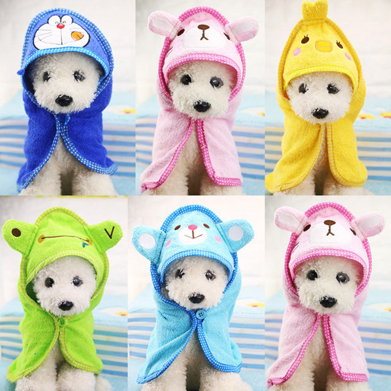 Cute dog towel blanket Teddy bath towel