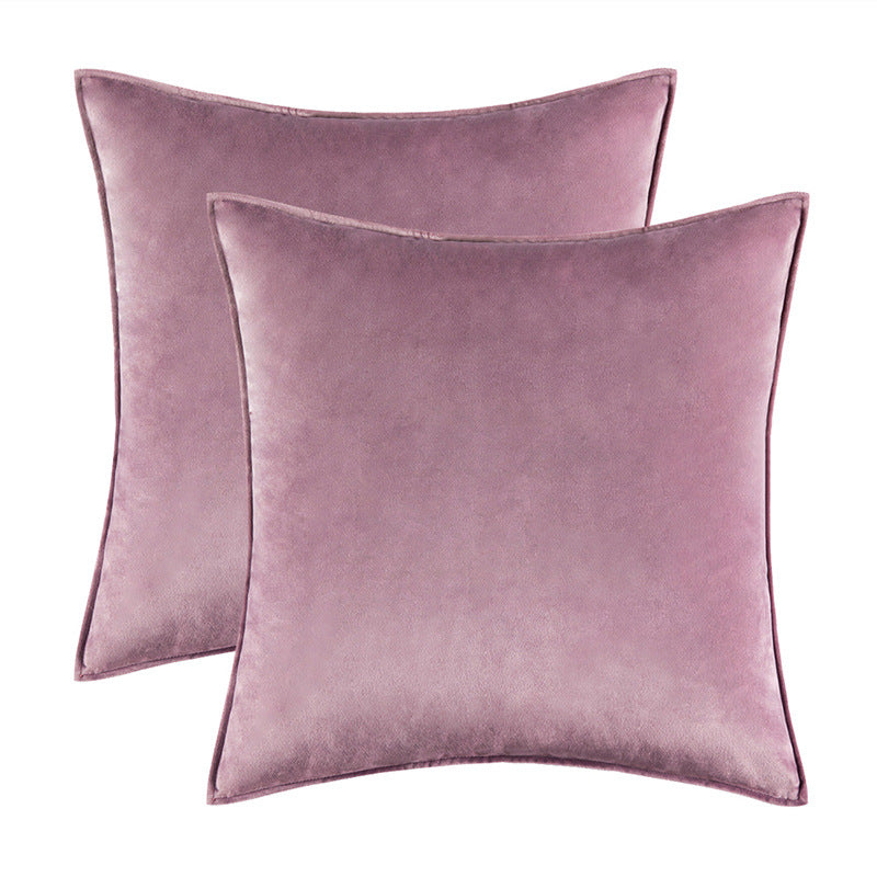 Covered velvet waist pillow cushion cover