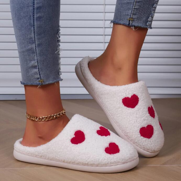 Love Slippers Home Cute Men And Women Couple