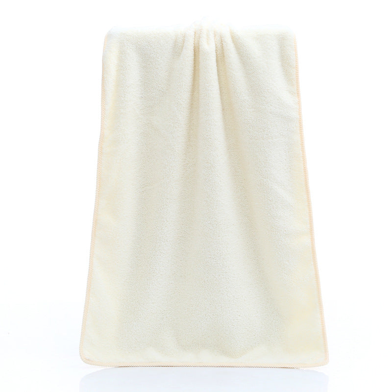 Coral fleece microfiber towel