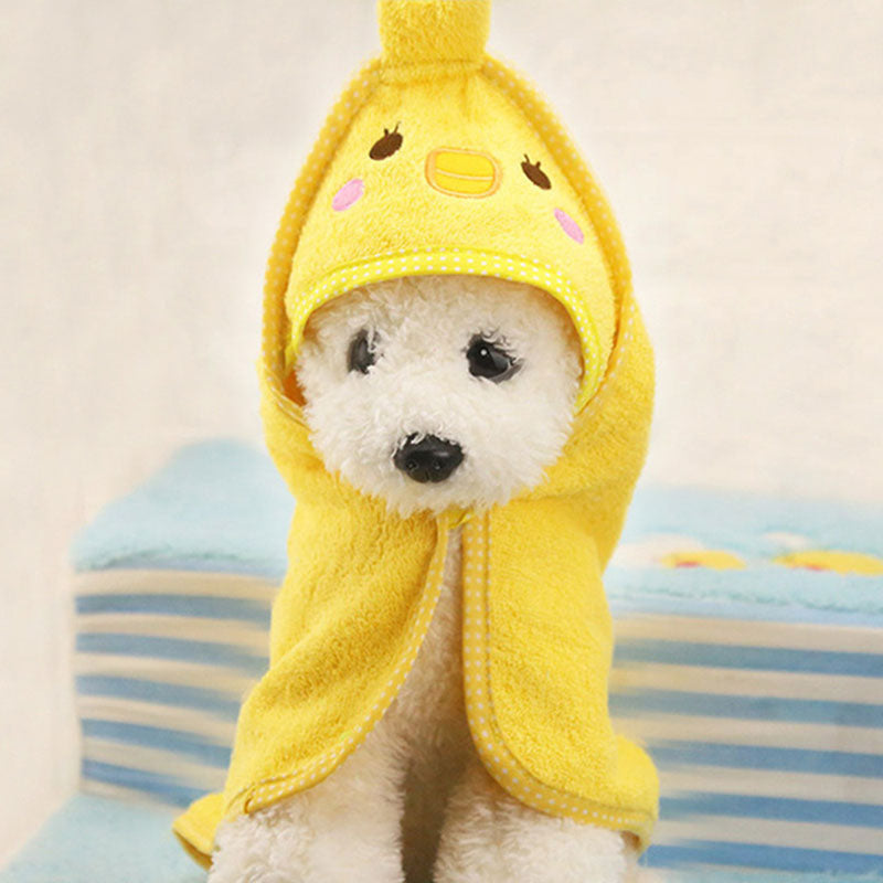 Cute dog towel blanket Teddy bath towel