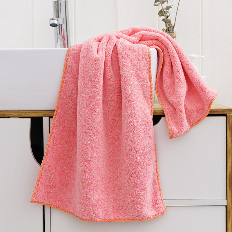 Coral velvet soft towel