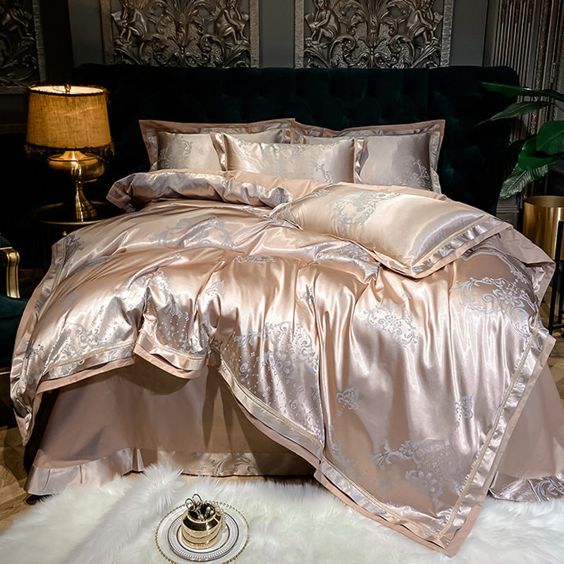 European style luxury light luxury cotton bedding