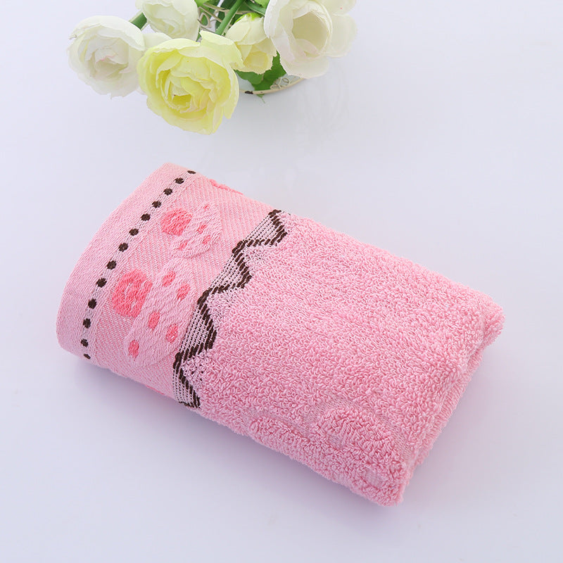 Cotton face towel