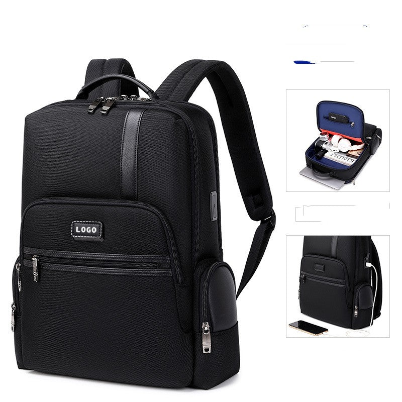 Men's Large Capacity Business Travel Waterproof Rucksack