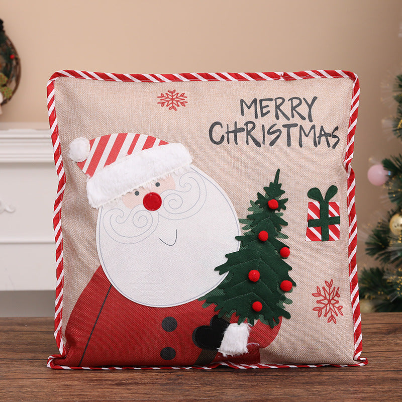 Decorative Items Santa Claus Pillowcase