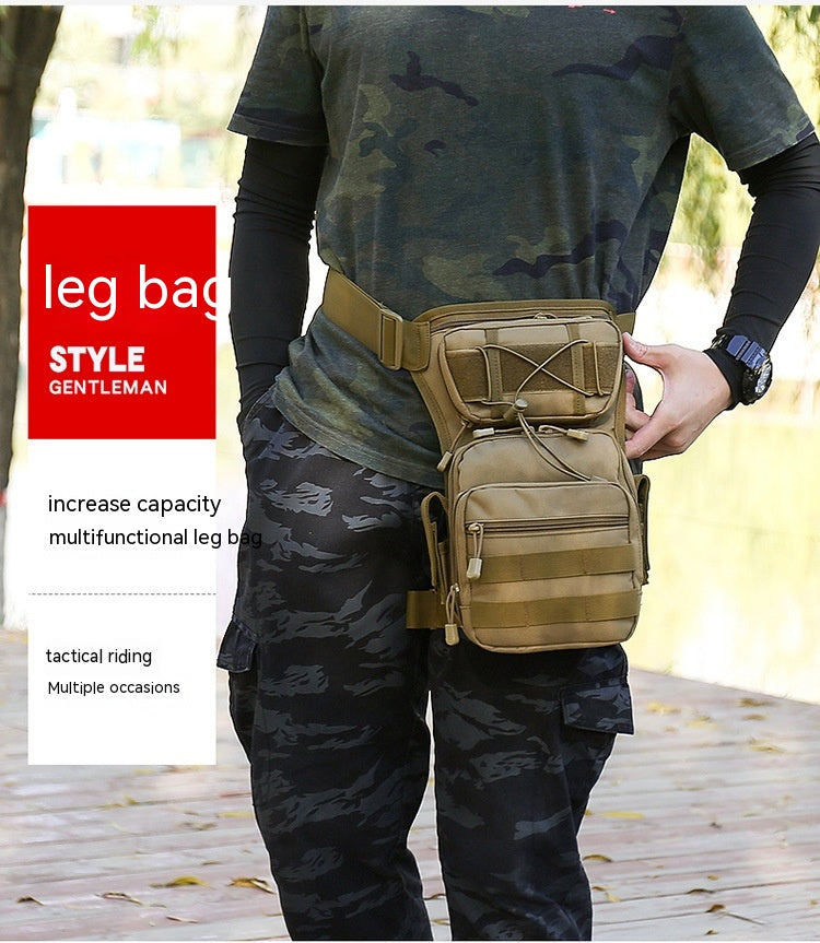 Multifunctional Mobile Waist Bag Men's Outdoor Tactics Leg Bag