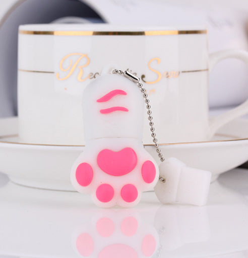 Cute Cat Claw Pvc Cartoon Plate