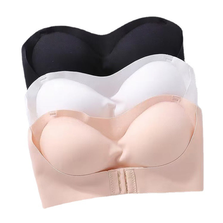 New Strapless Wedding Bras Push Up Non-Slip Underwear