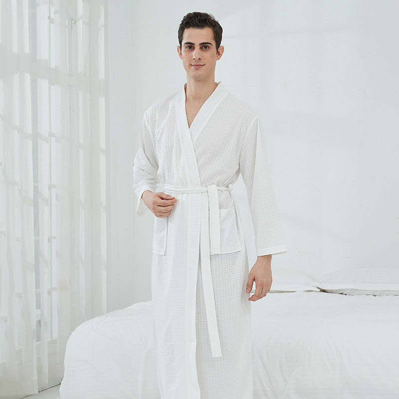 Couple Robes Sleepwear Women Men Loungewear Bathrobe