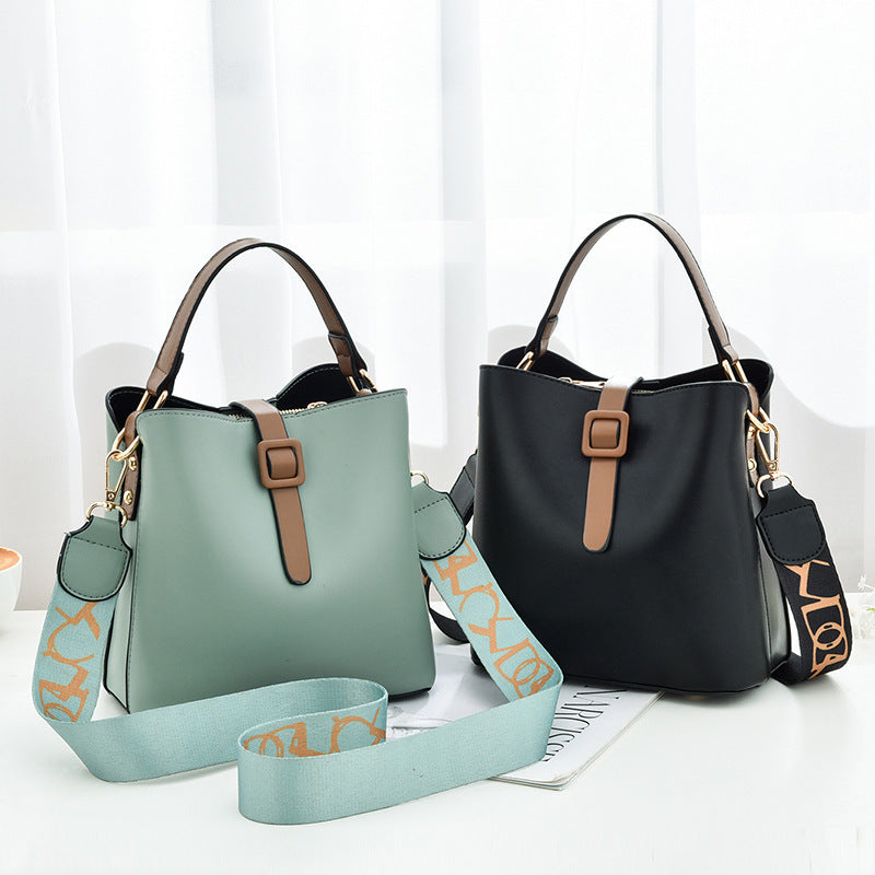 Bucket Bag Fashion Korean Style Shoulder Bag Cross-border Female Bag