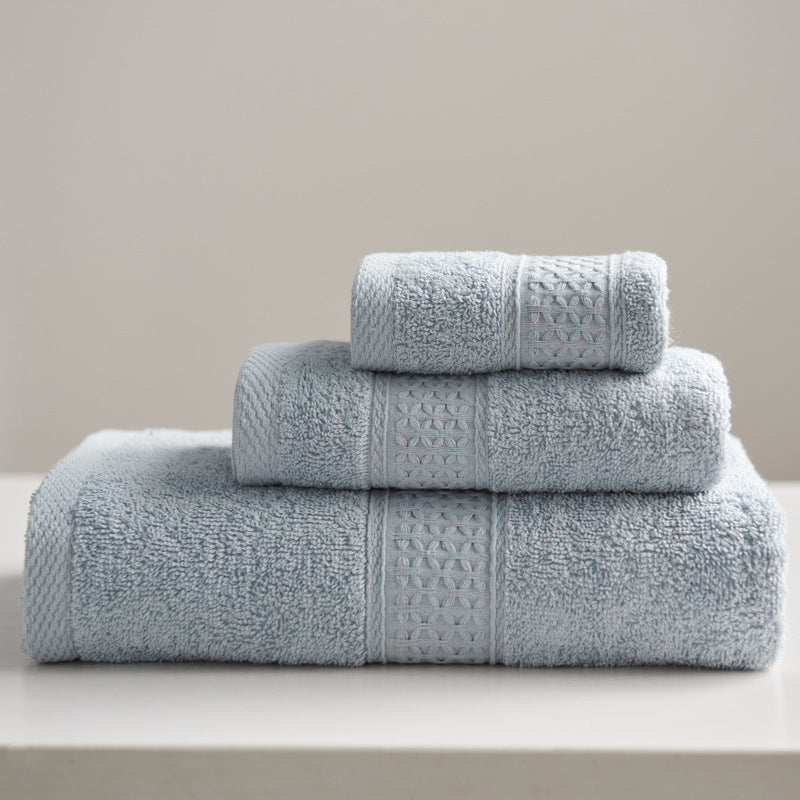 Minimalist Style Square Towel Towel Bath Towel Set Towel Pure Cotton