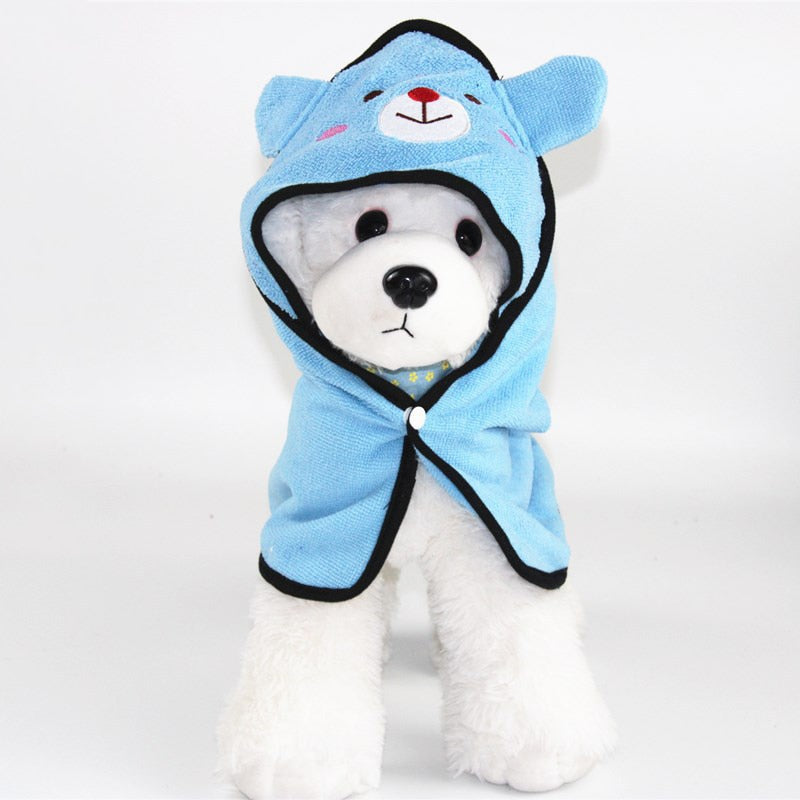 Cute dog towel blanket Teddy bath towel